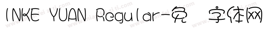 INKE YUAN Regular字体转换